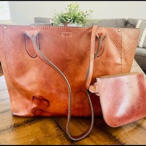 Frye genuine leather bag
